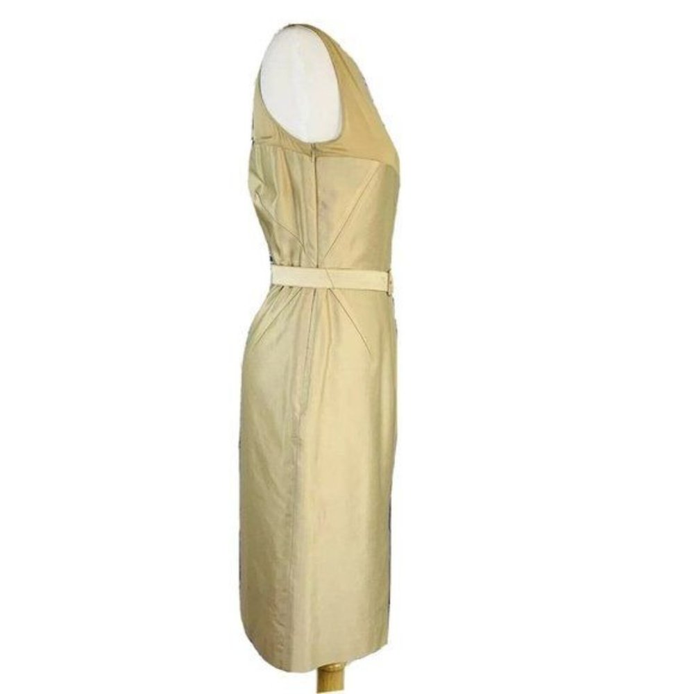 L.K. Bennet Suit 3Pc Dress Silk Set Elegant London International Luxury Fashion - Picture 15 of 16